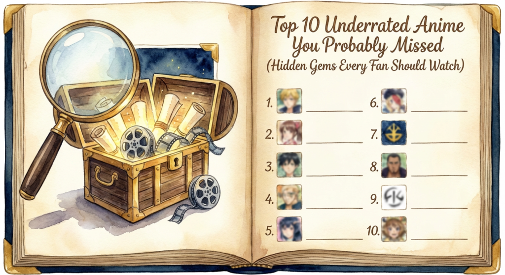 Underrated Anime You Probably Missed 