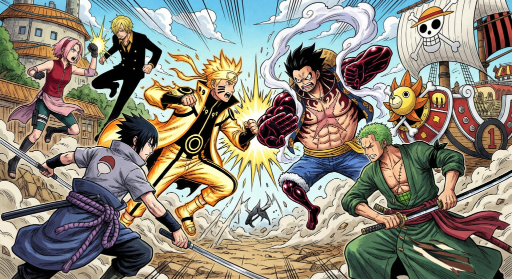 naruto vs one piece