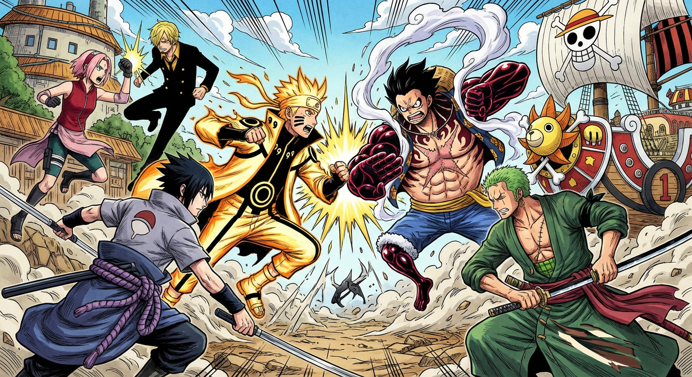 Naruto vs One piece
